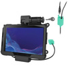 RAM® Key-Locking Power + Dual USB Data Dock pentru Tab Active4 Pro
