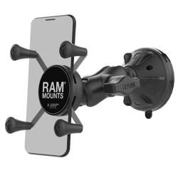 RAM® X-Grip® Suport pentru telefon cu ventuză cu profil redus - scurt