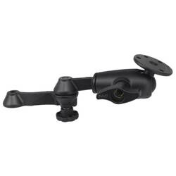 RAM® 12" Braț oscilant dublu de blocare cu placă rotundă mare