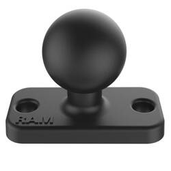 Baza cu bilă RAM® cu model cu 2 găuri de 1,5" - dimensiune B