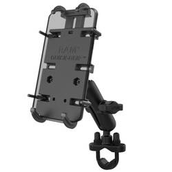 Suport pentru telefon RAM® Quick-Grip™ XL cu bază U-Bolt pentru ghidon - Mediu