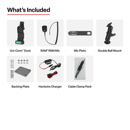 GDS® Uni-Conn™ PTT Remote Speaker Micle Bundle pentru Kodiak