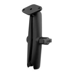 RAM® Braț dublu cu soclu cu placă diamantată - dimensiune B lung