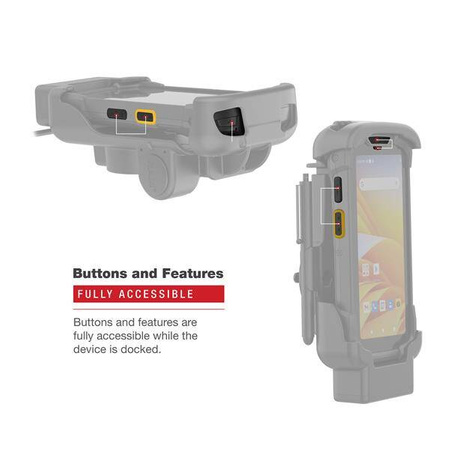 RAM® Form-Fit Powered Dock pentru Zebra TC73 & TC78