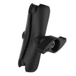 RAM® Braț cu două prize cu buton metalic - Dimensiune C medie