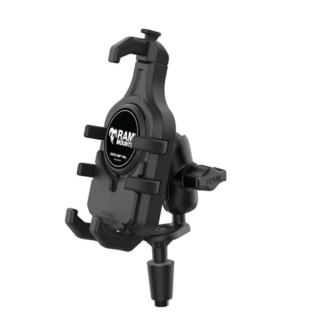 Suport pentru telefon RAM® Quick-Grip™ Pro cu bază pentru tija furcii - scurt