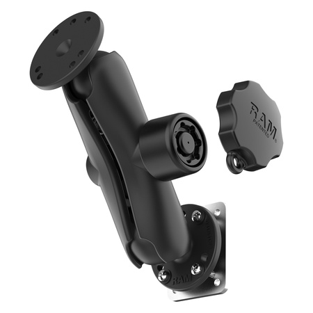 RAM® Suport pentru tabloul de bord cu placă de susținere - Dimensiune C Med