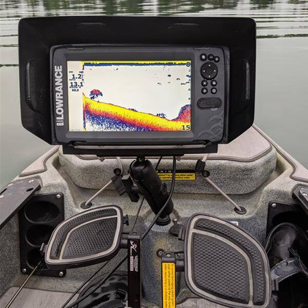 RAM® Wedge Ball Adapter pentru Scotty și Hobie Sail Port Base - Dimensiune C