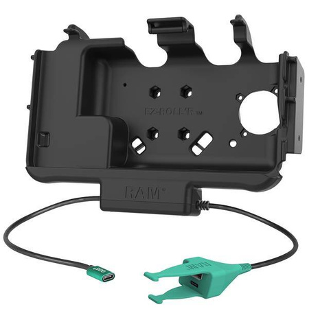 RAM® USB-C Modular Dock + date USB-C & USB-A pentru Samsung Tab Active5 & 3