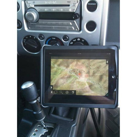 RAM® Tab-Tite™ cu suport pentru vehicul RAM® Pod™ I pentru iPad Gen 1-4 + Mai mult