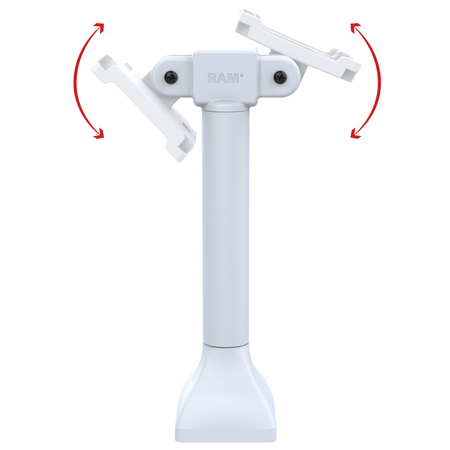 RAM® Suport pe piedestal de 14" cu două adaptoare VESA de 100 mm - Gri