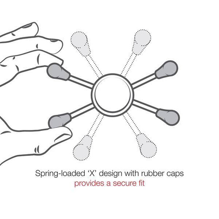 RAM® X-Grip® Suport mare pentru telefon cu RAM® Snap-Link™ Tough-Claw™