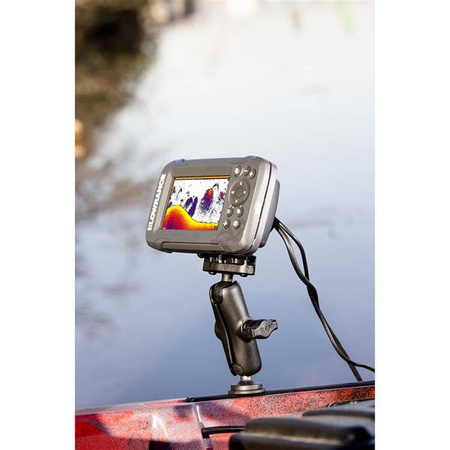 Suport dublu cu bilă RAM® Track Ball™ pentru seriile Lowrance Hook² și Reveal