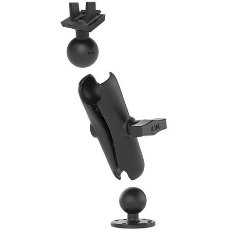 RAM® Double Ball Mount pentru Lowrance Elite-5 & Elite-7 Ti + Mai mult