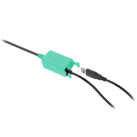 RAM® Combo-Locking Power + Dual USB Data Dock pentru Tab Active4 Pro