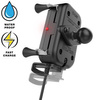 RAM® Tough-Charge™ 15W Suport pentru motocicletă cu încărcare fără fir rezistent la apă