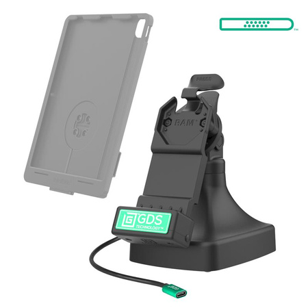 GDS® Uni-Conn™ Dock înclinat și pivotant cu USB-C + date