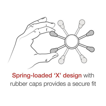 RAM® X-Grip® Suport mare pentru telefon cu ventuză Twist-Lock™ - lung