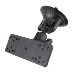 Suport cu ventuză RAM® Twist-Lock™ cu placă electronică - scurt
