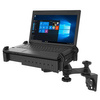 RAM® Tough-Tray™ Suport pentru laptop cu suport vertical cu braț oscilant