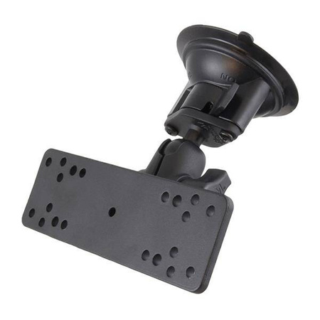 Suport cu ventuză RAM® Twist-Lock™ cu placă electronică - scurt