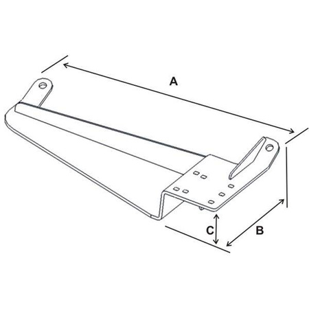 Baza pentru vehicul RAM® No-Drill™ pentru Nissan Titan '04-15 + Mai mult