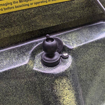 RAM® Wedge Ball Adapter pentru Scotty și Hobie Sail Port Base - Dimensiune B