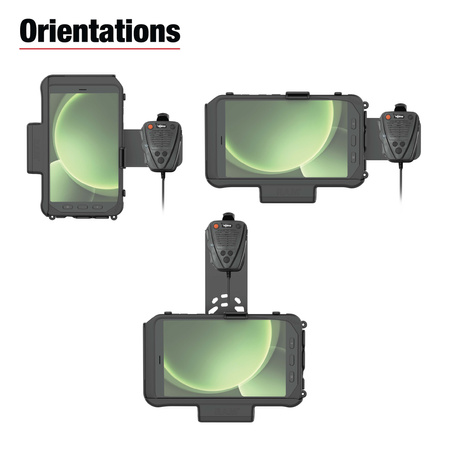 RAM® Aina PTT Voice Responder Pachet pentru vehicule pentru Samsung Tab Active5