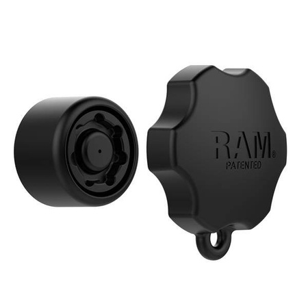 Buton de securitate RAM® Pin-Lock™ pentru brațe cu soclu de dimensiune C