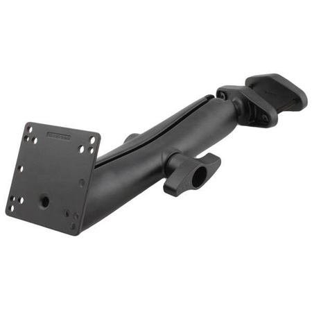 RAM® 4" Square Post Clamp Mount cu placă VESA 100x100mm
