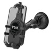 Suport pentru telefon RAM® Quick-Grip™ Pro cu ventuză Twist-Lock™ - Mediu