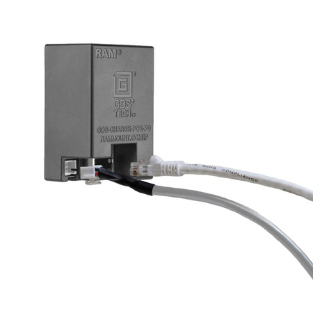 GDS® Uni-Conn™ Dock de blocare cu înclinare și pivotare cu PoE - Gri