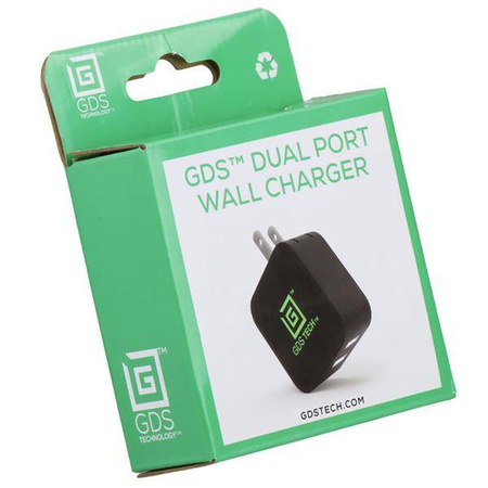 Încărcător de perete GDS® cu 2 porturi USB