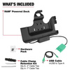 RAM® Power & Dual USB Data Dock pentru Tab Active4 Pro & Tab Active Pro