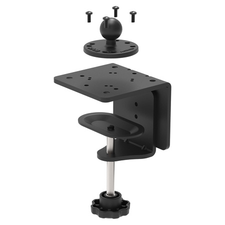 RAM® Heavy Duty C-Clamp Bază cu bilă de dimensiune B