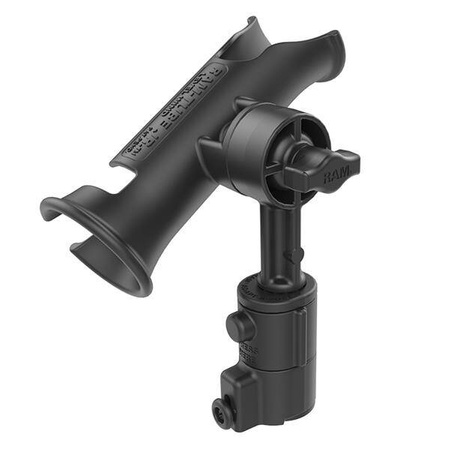 Suport RAM® Tube Jr.™ cu bază universală pentru șine Adapt-A-Post™ - 4" Post