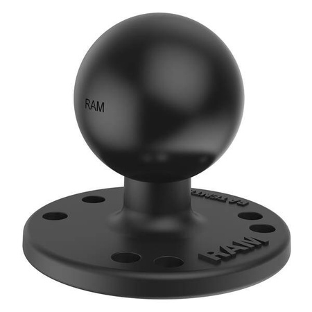 Placă rotundă RAM® cu bilă și bolț armat din oțel