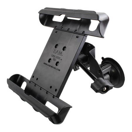 RAM® Tab-Tite™ Dual Suction Mount pentru iPad 1-4 cu carcasă