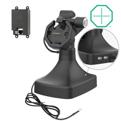 GDS® Uni-Conn™ Powered Locking Tilt &amp; Swivel Dock cu PoE + Date