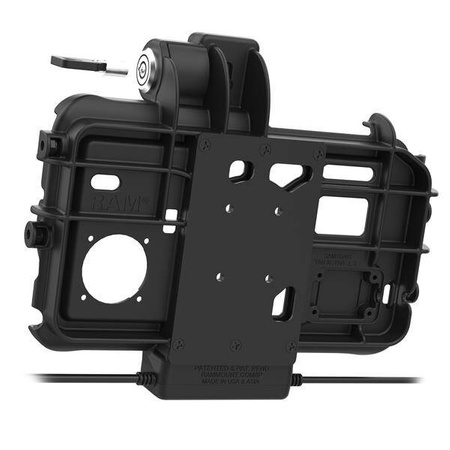 RAM® Low-Profile Locking Power + Dual USB Dock pentru Tab Active5 & 3