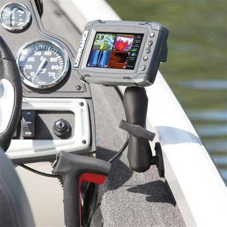 RAM® Double Ball Mount pentru Lowrance Elite-5 & Elite-7 Ti + Mai mult