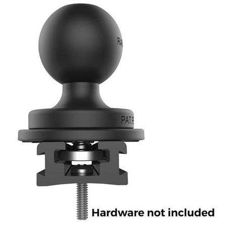 5" aluminiu modular negru RAM® Tough-Track™