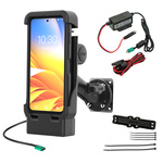 RAM® Dock alimentat și kit de montare pe tabloul de bord pentru Zebra EM45