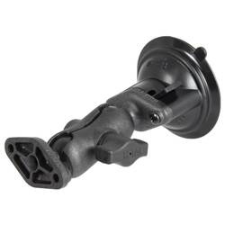 RAM® Twist-Lock™ Suport cu bilă dublă cu ventuză compozită - scurt