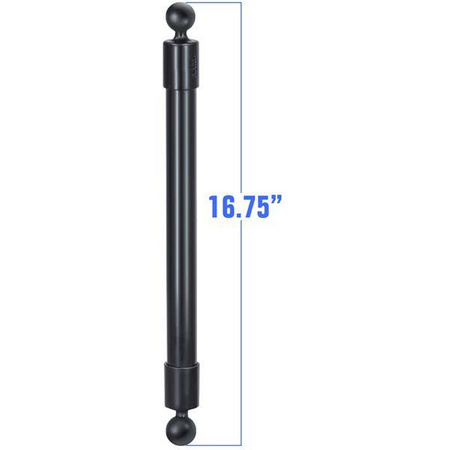 RAM® 16.75" Extensie țeavă PVC cu capete sferice