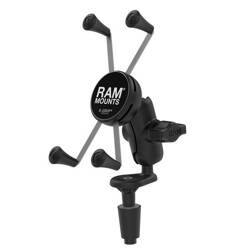 RAM® X-Grip® Suport mare pentru telefon cu bază pentru furcă de motocicletă