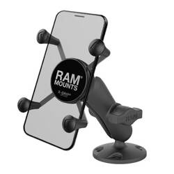 RAM® X-Grip® Suport de telefon din material compozit de înaltă rezistență cu bază de găurire în jos