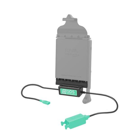 GDS® Power + Dual USB-A Data Dock Cup pentru tablete IntelliSkin® Next Gen