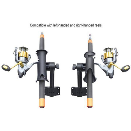 RAM® Tube Jr.™ Suport de tijă cu bază Bulkhead - 6" Post