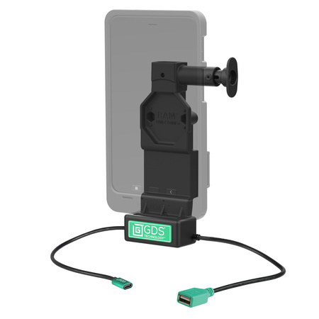 GDS® Uni-Conn™ Dock + USB-A unic cu buton de eliberare